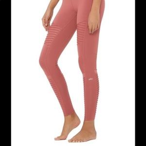 Alo Moro leggings rosewood glossy